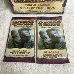 Box of 22 D&D Fortune Cards Spiral of Tharizdun Booster Packs Sealed 2012 MtG - Image 4