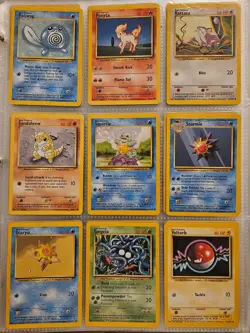Pokemon full uncommon/common base set cards - Image 5