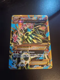 Pokemon Shiny Primal Groudon ex 97/98 Ancient Origins NM Near Mint TCG Card - Image 1