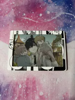 Aki Denji Power Chainsaw Man Polaroid Shadowbox Card - Big Face Studios BFA NM - Image 1