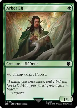 MTG - Arbor Elf - Lord of the Rings - Magic the Gathering - Image 1
