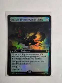 Rocket-Powered Goblin Glider 0281 (Extended Art) Marvel's Spider-Man Foil - Image 1