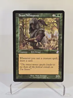 MTG Beast Whisperer - Time Spiral: Remastered TSR - Retro Frame - Image 1