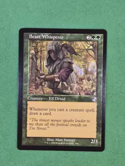 MTG Beast Whisperer - Time Spiral: Remastered TSR - Retro Frame - Image 3