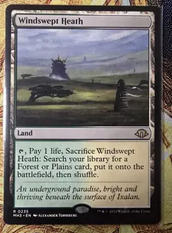 Windswept Heath Modern Horizons 3 Regular MTG #235 NM++ - Image 1