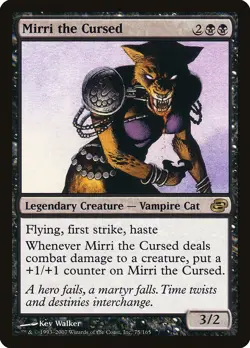 MTG Mirri the Cursed Planar Chaos Regular NM/LP - Image 1