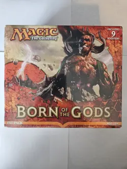 MAGIC THE GATHERING BORN OF THE GODS FACTORY SEALED FAT PACK NEW - Image 1