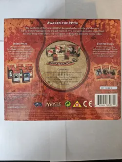 MAGIC THE GATHERING BORN OF THE GODS FACTORY SEALED FAT PACK NEW - Image 2