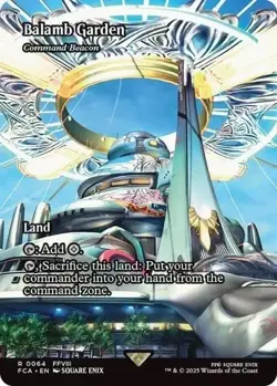 MTG Balamb Garden - Command Beacon (Showcase) (64) | NM | Final Fantasy {FCA} - Image 1