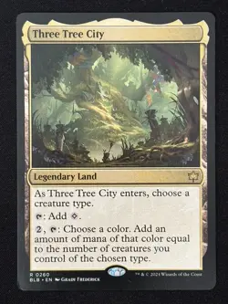 1x MTG Three Tree City - Bloomburrow (BLB) #260 - Magic the Gathering - Image 3