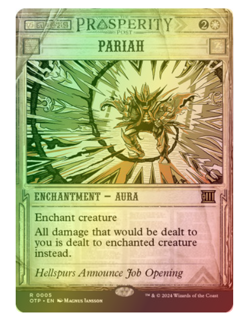 Pariah - Foil Outlaws of Thunder Junction MTG - Image 1