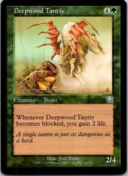 Deepwood Tantiv Magic The Gathering Mercadian Masques Near Mint - Image 1