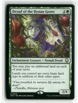 Dryad of the Ilysian Grove 0225 Commander: Modern Horizons 3 M3C MTG Magic - Image 1