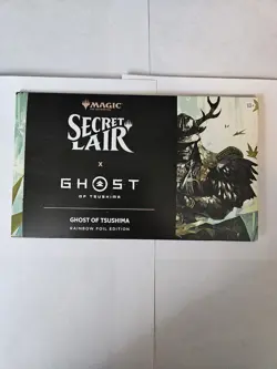 Magic The Gathering Secret Lair x Playstation Ghost of Tsushima FOIL - Image 1