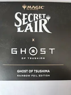 Magic The Gathering Secret Lair x Playstation Ghost of Tsushima FOIL - Image 3