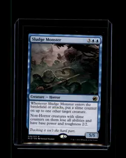 MTG Sludge Monster #76 Rare Innistrad: Midnight Hunt - Image 1