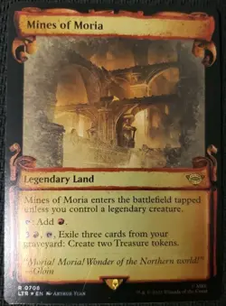 MTG *Mines Of Moria Showcase Scrolls Foil X1* (LP) Lord Of The Rings - Image 1