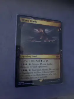 Mtg Mount Doom SHOWCASE SCROLLS - UB The LotR Tales of MiddleEarth +Bonus Foils - Image 2