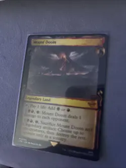 Mtg Mount Doom SHOWCASE SCROLLS - UB The LotR Tales of MiddleEarth +Bonus Foils - Image 3