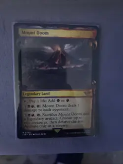 Mtg Mount Doom SHOWCASE SCROLLS - UB The LotR Tales of MiddleEarth +Bonus Foils - Image 4