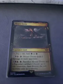 Mtg Mount Doom SHOWCASE SCROLLS - UB The LotR Tales of MiddleEarth +Bonus Foils - Image 5