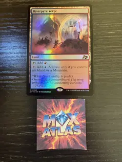 MTG - Riverpyre Verge - R - Aetherdrift - #260 - NM - Foil - Image 1