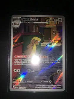 Carta Pokemon Gumshoos Illustration 153/132 Megaevoluzione Ita Italiano - Image 1