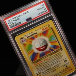 Pokemon TCG - Electrode 25/130 Base Set 2 Rare - PSA 10 GEM MT - Image 1