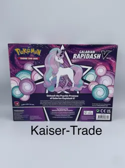 Pokemon Galarian Rapidash V Box sealed OVP english - Image 2
