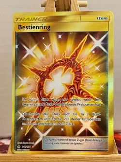 Bestienring Gold 141/131 Grauen Der Lichtfinsternis Deutsch NM Pokemon - Image 1