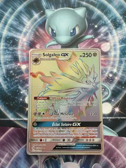 Carte Pokemon Solgaleo GX 155/149 Raimbow SL1 Soleil Et Lune FR - Image 1
