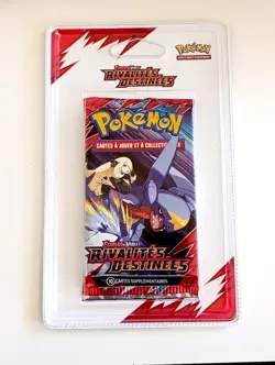 BOOSTER DE 10 CARTES POKEMON RIVALITES DESTINEES EV10 FR NEUF SCELLE PLASTIQUE - Image 1