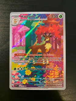 Carte Pokemon : Haydaim 166/162 Forces Temporelles Francaise NEUF - Image 1