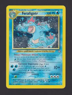 Feraligatr Holo Neo Genesis 5/111 ITA - Carta Pokemon Rara Olografica - Image 1