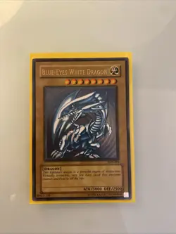 *** BLUE EYES WHITE DRAGON *** ULTRA RARE SDK-001 ORIGINAL (MP) YUGIOH! - Image 2