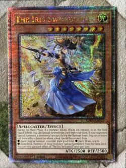 YuGiOh THE IRIS SWORDSOUL Quarter Century Secret Rare RA01 EN023 - Image 2