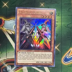 Yugioh! Imperial Bower KICO-EN003 Ultra Rare 1st Edition NM - Image 1