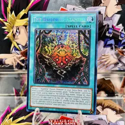 Yugioh The Hallowed Azamina MP25-EN112 Prismatic Secret Rare 1st Ed Near Mint - Image 1