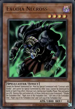 Exodia Necross 25th Ann. Ultra Rare DCR-EN020 Yu-Gi-Oh! - Image 1