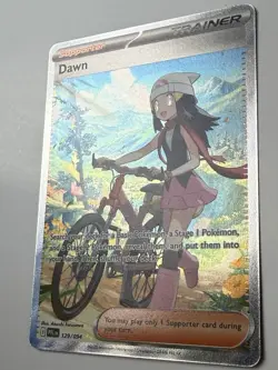 Dawn 129/094 Me02: Phantasmal Flames Special Illustration Rare Holo Pokemon Card - Image 3