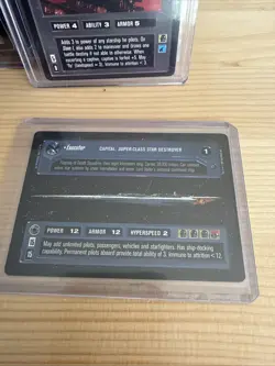 Vintage Star Wars 95-97 CCG Decipher Lot Card Game Collection Black/White border - Image 3