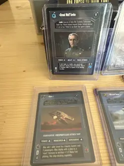 Vintage Star Wars 95-97 CCG Decipher Lot Card Game Collection Black/White border - Image 4
