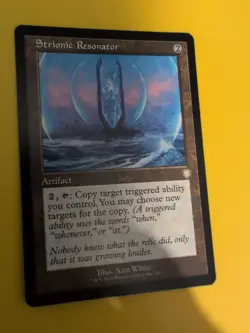 Strionic Resonator. Artifact The Brothers War Commander. MTG Card. - Image 2