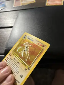 Pokemon TCG Kabutops Holo Rare Card 9/62 Fossil Unlimited 1999 LP/MP - Image 3