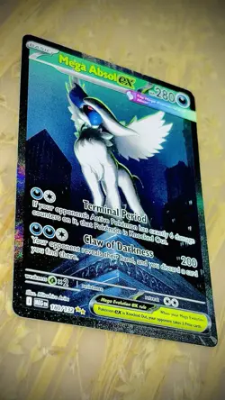 Mega Absol EX 180/132 - Special Illustration Rare Pokemon Card TCG Mega Evo NM/M - Image 2