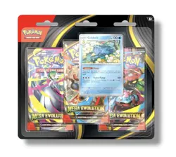POKEMON TRADING CARD GAMES MEGA EVOLUTION 3Pk BLISTER FACTORY SEALED! - Image 1