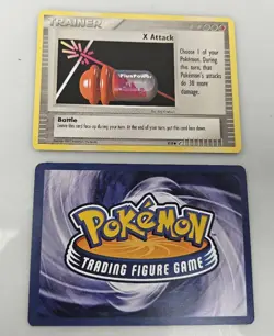 2006 Pokemon Next Quest Trading Figure Game X Attack Trainer 8/8 Card - Image 1