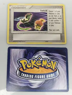 2006 Pokemon Next Quest Trading Figure Game Switch Trainer 6/8 Card - Image 1