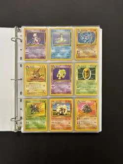 Vintage Pokemon Card Bundle In Binder, 306 Cards Total - Image 1