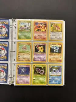 Vintage Pokemon Card Bundle In Binder, 306 Cards Total - Image 3
